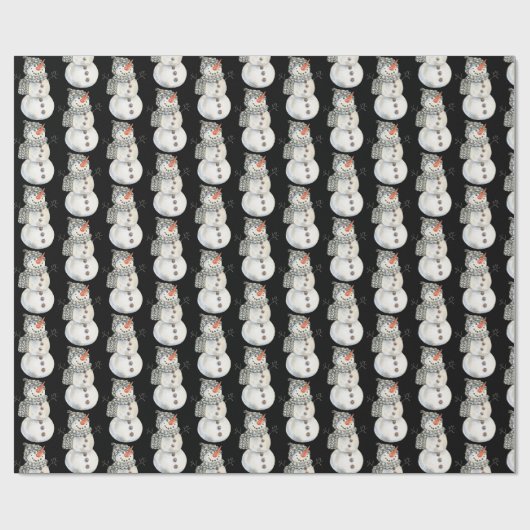 SNOWMAN EVERYWERE CADEAUPAPIER (Vlak)