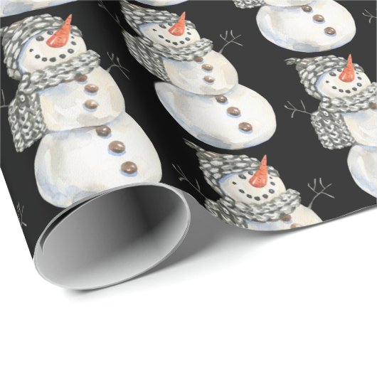 SNOWMAN EVERYWERE CADEAUPAPIER (Rol Hoek)