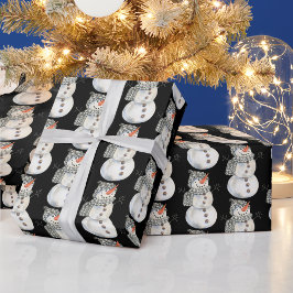 SNOWMAN EVERYWERE CADEAUPAPIER