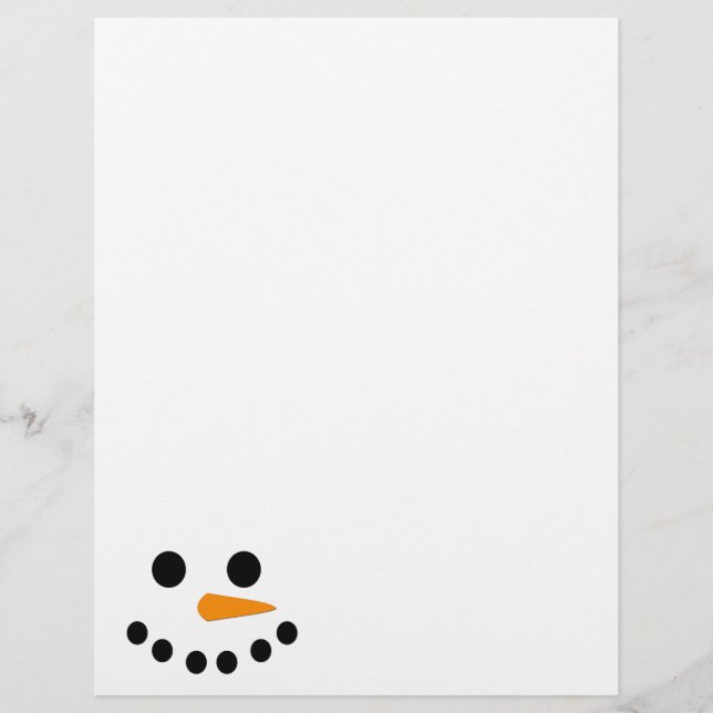 Snowman Face (Voorkant)