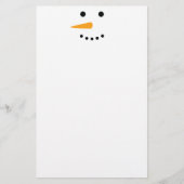 Snowman Face Briefpapier (Voorkant)