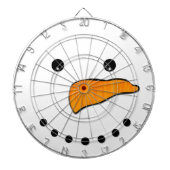 Snowman Face Dartbord (Voorkant)