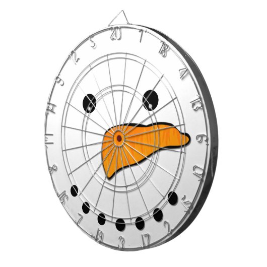 Snowman Face Dartbord (Voorkant Rechts)