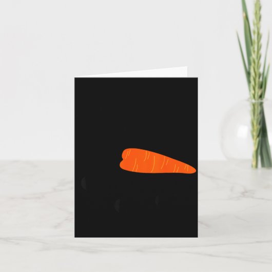 Snowman Face Eyelashes For Women Christmas Winter  Kaart (Voorkant)