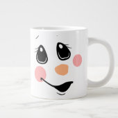 Snowman Face Grote Koffiekop (Rechts)