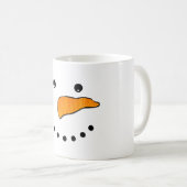 Snowman Face Koffiemok (Voorkant rechts)