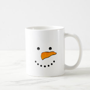 Snowman Face Koffiemok