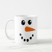 Snowman Face Koffiemok (Links)