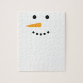 Snowman Face Legpuzzel (Verticaal)