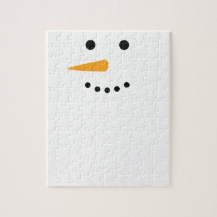 Snowman Face Legpuzzel