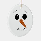Snowman Face Ornament (Rechts)