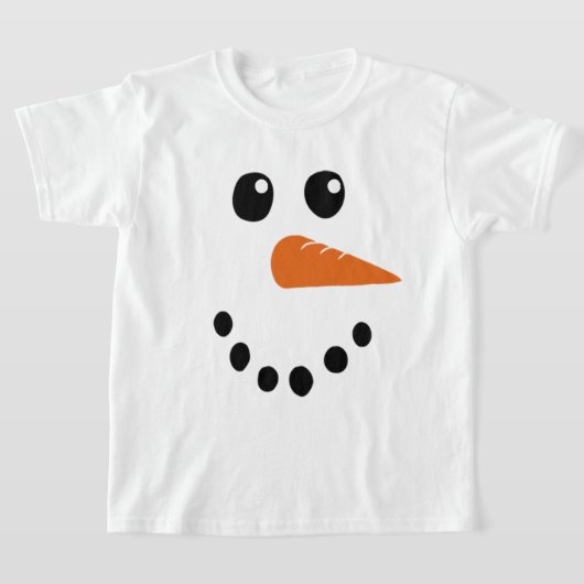 Snowman Face T-shirt (Laagn)