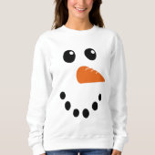 Snowman Face Trui (Voorkant)