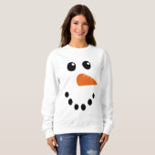 Snowman Face Trui (Voorkant volledig)