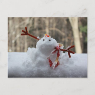 Snowman Fail Briefkaart
