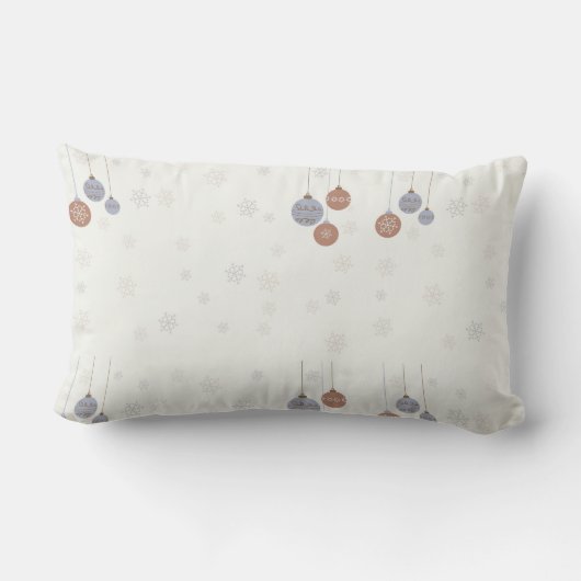 Snowman familie gepersonaliseerde Kerstmis gooien  Kussen (Achterkant)