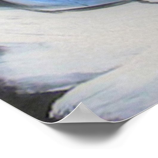 Snowman Familie Poster (Hoek)