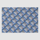 Snowman Familie Tissuepapier (Voorkant)