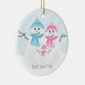 Snowman Family Ornament (Rechts)