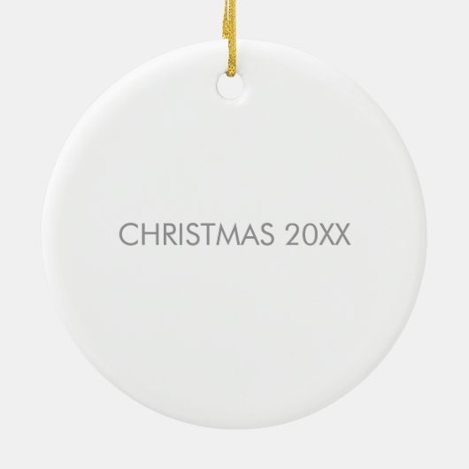 Snowman Family Ornament (Achterkant)