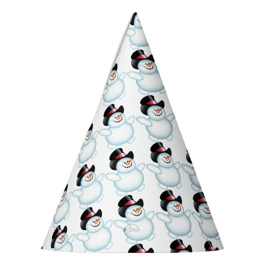 Snowman Feesthoedjes (Links)