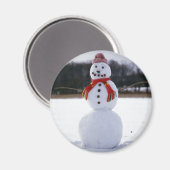 Snowman Field Magneet (Voorkant / Achterkant)