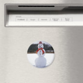 Snowman Field Magneet (Insitu (Vaatwasser))