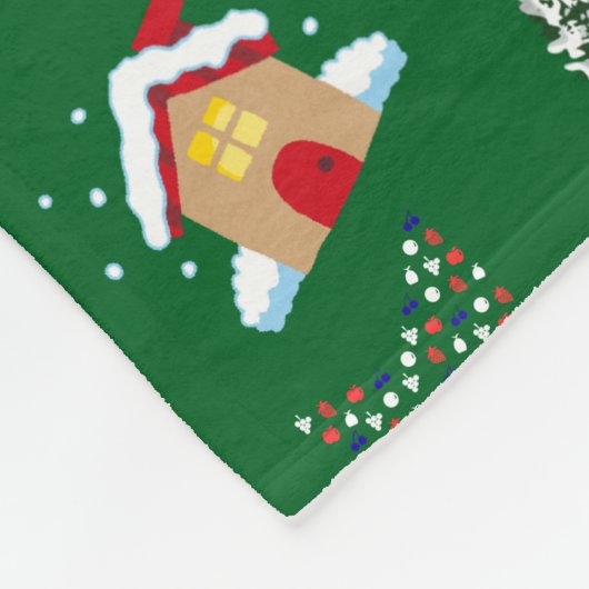Snowman Fleece Blanket (Hoek)