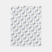 Snowman Fleece Blanket (Voorkant)