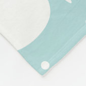 Snowman Fleece Deken (Hoek)