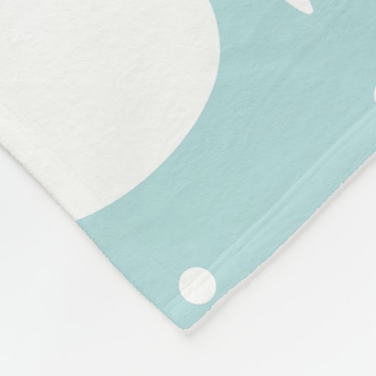 Snowman Fleece Deken (Hoek)