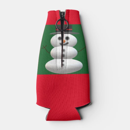 Snowman Flesjeskoeler (Achterkant)