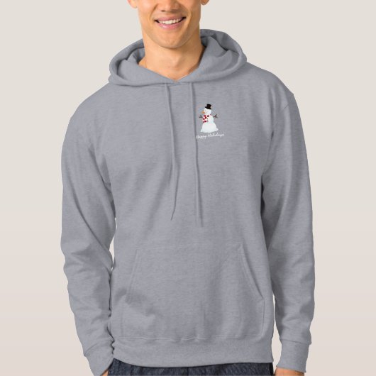 Snowman: Flex Fleece Zip Hoodie (Voorkant)