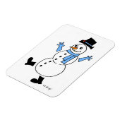 Snowman Flexible Magnet Magneet (Linkerzijde)
