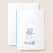 snowman folie kaarten (Met envelop)