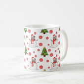 Snowman Foto: Funny Kerstmis Koffiemok (Voorkant rechts)