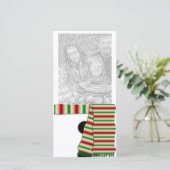 Snowman-fotokaart (Staand voorkant)