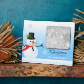 Snowman Fotoplaat (Zijkant)