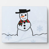 Snowman Fotoplaat (Voorkant)