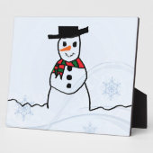 Snowman Fotoplaat (Zijkant)