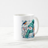 Snowman & Friends Coffee Mok (Voorkant rechts)