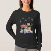 Snowman Gaga Freeze Kerstfeest T-shirt (Voorkant)