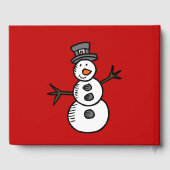 Snowman Gastenboek (Achterkant)