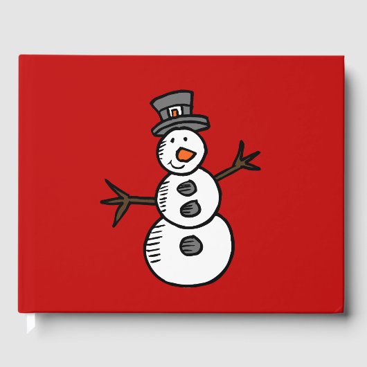 Snowman Gastenboek (Voorkant)