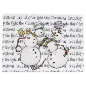 Snowman gevecht groot cadeauzakje (Achterkant)