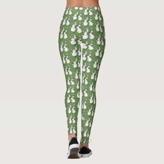 Snowman gevecht leggings (Achterkant)
