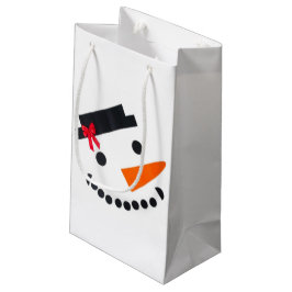 Snowman Gift Bag Klein Cadeauzakje