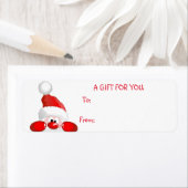 Snowman Gift Labels (Insitu)