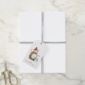 Snowman Gift Labels Cadeaulabel (Met Touw)