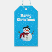 Snowman Gift Labels Cadeaulabel (Voorkant)